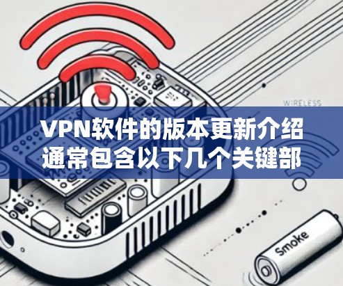 VPN软件的版本更新介绍通常包含以下几个关键部分
