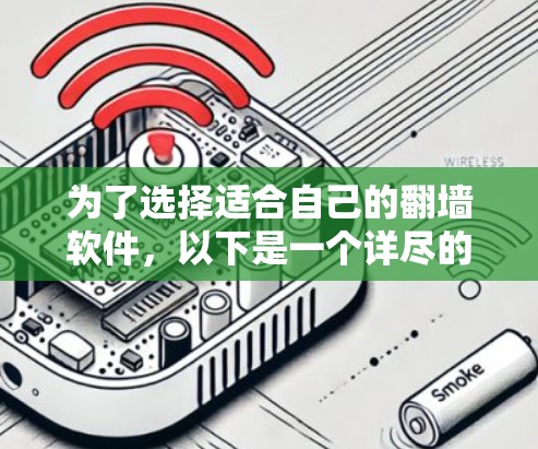 为了选择适合自己的翻墙软件，以下是一个详尽的指南，涵盖关键步骤和注意事项