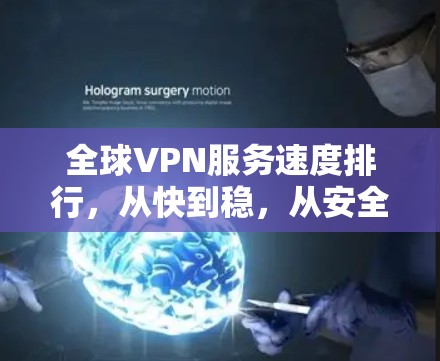 全球VPN服务速度排行，从快到稳，从安全到实用