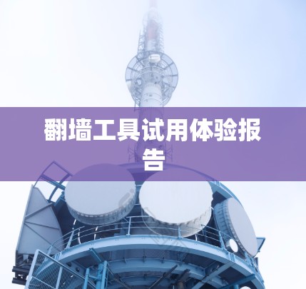 翻墙工具试用体验报告