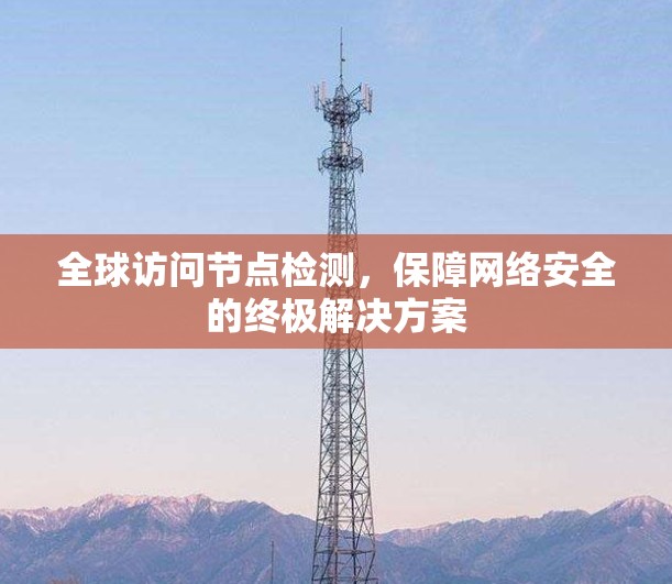 全球访问节点检测，保障网络安全的终极解决方案