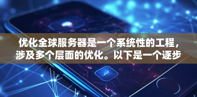 优化全球服务器是一个系统性的工程，涉及多个层面的优化。以下是一个逐步的优化方案