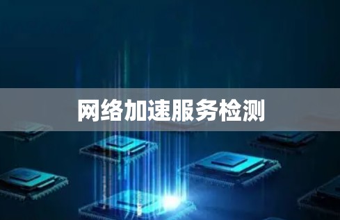 网络加速服务检测