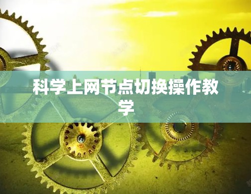 科学上网节点切换操作教学