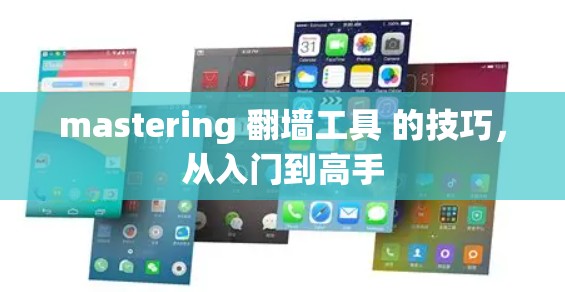 mastering 翻墙工具 的技巧，从入门到高手