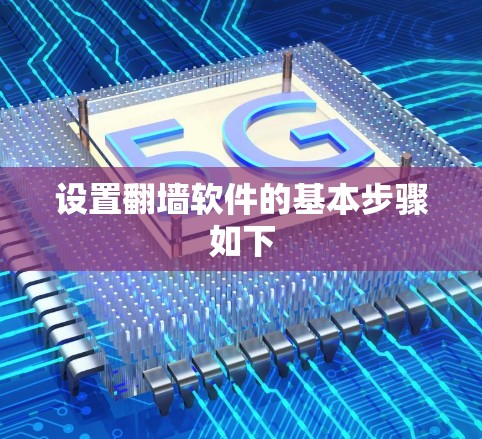 设置翻墙软件的基本步骤如下