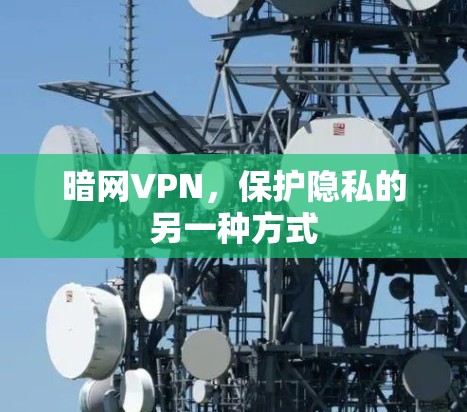 暗网VPN，保护隐私的另一种方式
