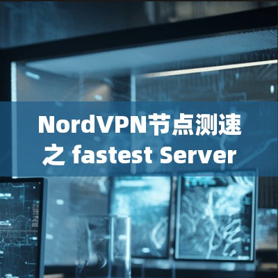 NordVPN节点测速之 fastest Server Selection Tips