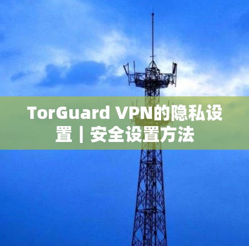 TorGuard VPN的隐私设置｜安全设置方法