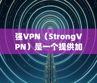 强VPN（StrongVPN）是一个提供加密、安全和高效网络连接解决方案的软件产品。以下是对强VPN使用体验的分析