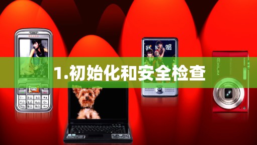 1.初始化和安全检查 1.初始化和安全检查