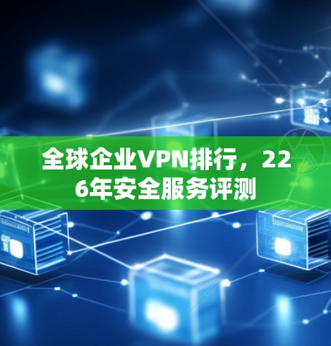 全球企业VPN排行，226年安全服务评测