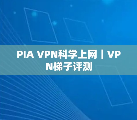 PIA VPN科学上网｜VPN梯子评测