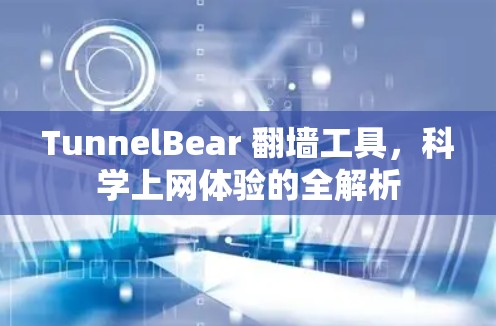 TunnelBear 翻墙工具，科学上网体验的全解析