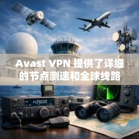 Avast VPN 提供了详细的节点测速和全球线路分析，帮助用户了解其网络性能。以下是关于 Avast VPN 节点测速和全球网络分析的详细信息