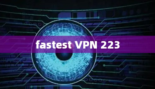 fastest VPN 223