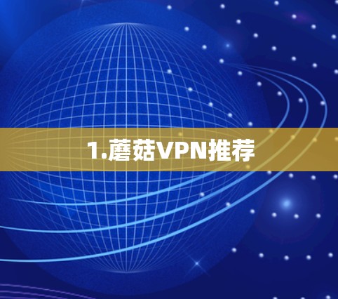 1.蘑菇VPN推荐