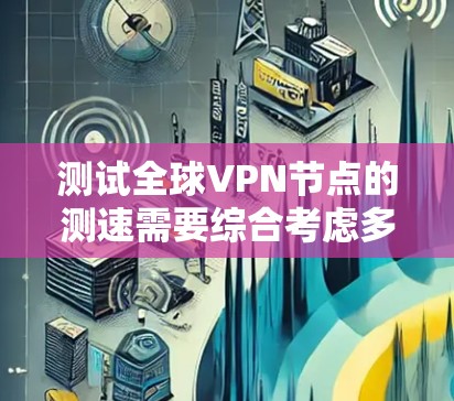 测试全球VPN节点的测速需要综合考虑多个因素，以下是一个清晰的步骤指南