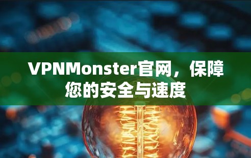 VPNMonster官网，保障您的安全与速度