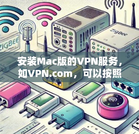 安装Mac版的VPN服务，如VPN.com，可以按照以下步骤进行