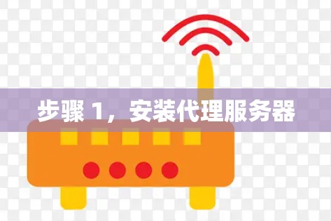 步骤 1，安装代理服务器