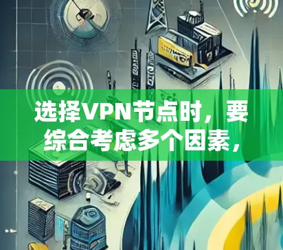 选择VPN节点时，要综合考虑多个因素，确保安全性和可靠性。以下是一个清晰的步骤指南，帮助您更好地进行选择