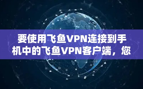 要使用飞鱼VPN连接到手机中的飞鱼VPN客户端，您可以按照以下步骤操作