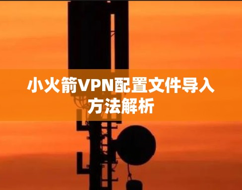 小火箭VPN配置文件导入方法解析