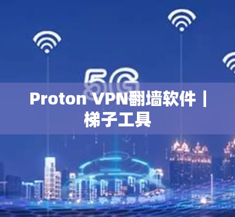 Proton VPN翻墙软件｜梯子工具