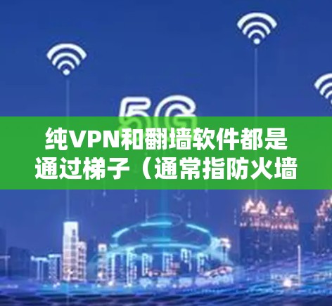 纯VPN和翻墙软件都是通过梯子（通常指防火墙）来隔离和通信的，但它们各自专注于不同的安全目标。以下是它们的详细分析和结合使用建议