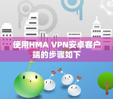 使用HMA VPN安卓客户端的步骤如下