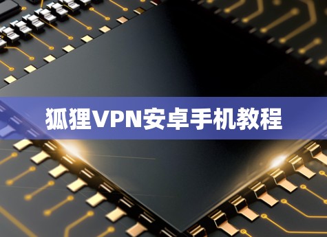 狐狸VPN安卓手机教程 狐狸VPN安卓手机教程
