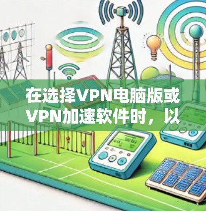 在选择VPN电脑版或VPN加速软件时，以下是一个结构化的总结和推荐