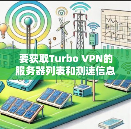 要获取Turbo VPN的服务器列表和测速信息，您可以按照以下步骤操作