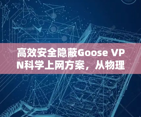 高效安全隐蔽Goose VPN科学上网方案，从物理到云端的双层防护