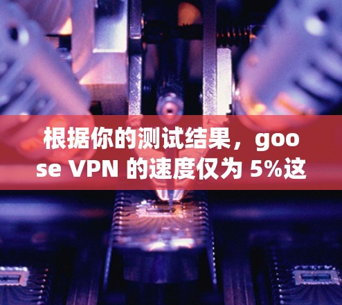 根据你的测试结果，goose VPN 的速度仅为 5%这可能由多个因素共同影响。以下是详细的分析和建议