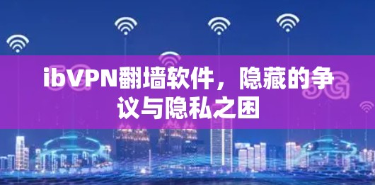 ibVPN翻墙软件，隐藏的争议与隐私之困