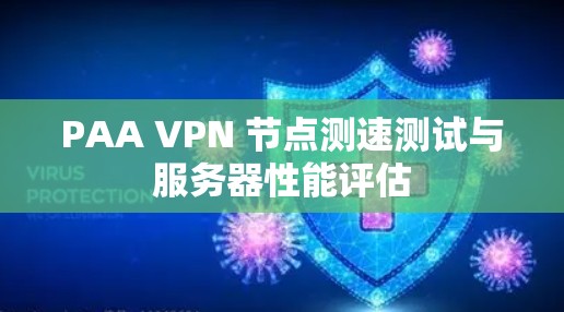 PAA VPN 节点测速测试与服务器性能评估