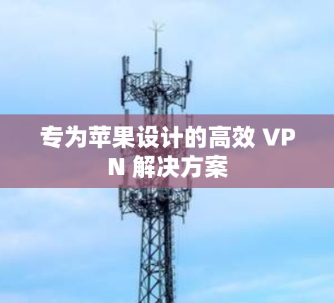 专为苹果设计的高效 VPN 解决方案