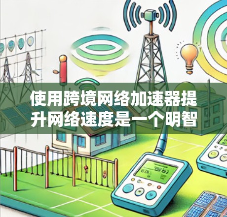 使用跨境网络加速器提升网络速度是一个明智的决定，特别是在需要连接到不同国家服务器的情况下。以下是一个详细的步骤指南，帮助你选择和优化合适的工具