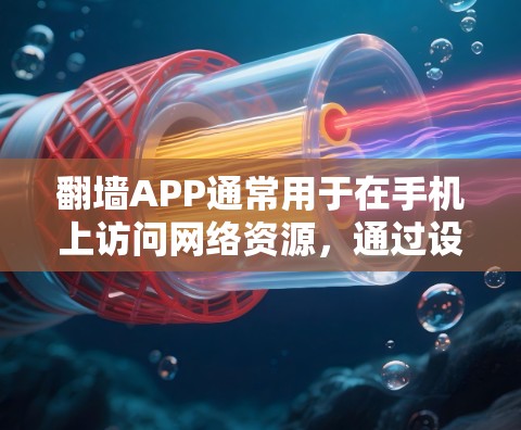 翻墙APP通常用于在手机上访问网络资源，通过设置镜像服务器来实现。以下是一些常见的翻墙应用和如何下载它们的步骤