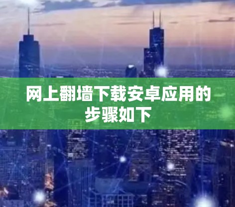 网上翻墙下载安卓应用的步骤如下