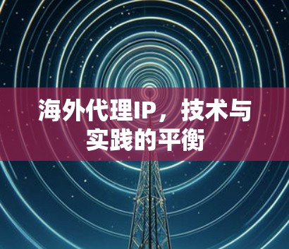 海外代理IP，技术与实践的平衡