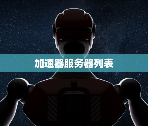 加速器服务器列表