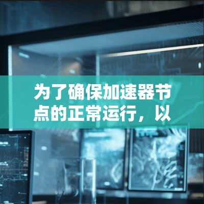 为了确保加速器节点的正常运行，以下是一步步的维护建议
