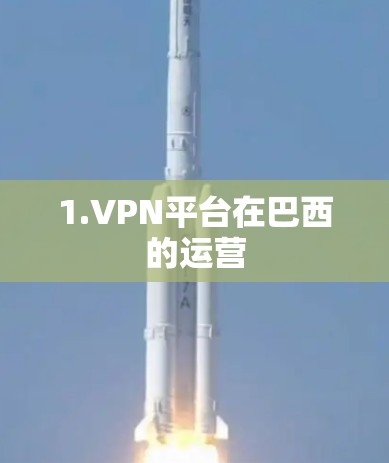 1.VPN平台在巴西的运营