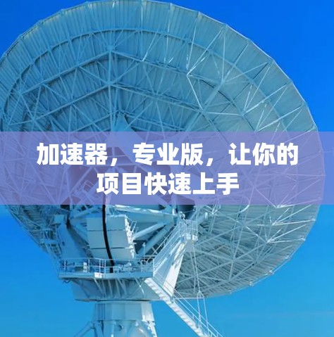加速器，专业版，让你的项目快速上手