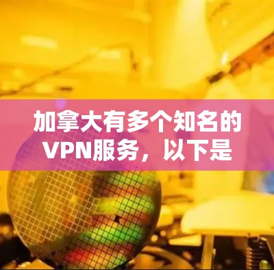 加拿大有多个知名的VPN服务，以下是几个主要的推荐平台，供你参考