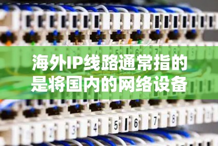 海外IP线路通常指的是将国内的网络设备连接到国外的服务器或设备上，用于远程办公、数据传输等场景。这些线路是通过物理介质连接的，比如光纤、电缆、网线等，能够提供稳定的网络连接