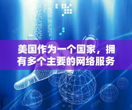 美国作为一个国家，拥有多个主要的网络服务提供商，这些公司提供多种IP服务，用于网络接入、数据传输、云服务、远程办公等多个方面。以下是一些美国主要的网络服务提供商及其IP服务范围